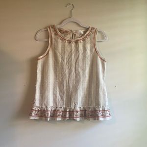 Juniors S/ Women’s XS Soca Girl sleeveless striped top